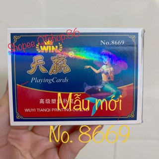 (Xả kho) BỘ BÀI HỘP NHỰA NÀNG TIÊN CÁ, THẺ BÀI XỊN, TÚ LƠ KHƠ