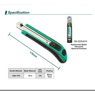 Dao rút, dao rọc giấy Pro'skit DK-2039