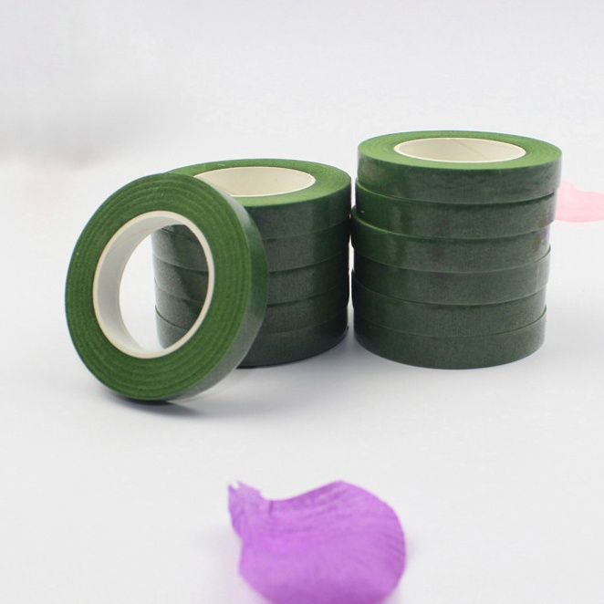 Băng keo sáp quấn cành hoa sáp, hoa khô, làm đồ trang trí handmade