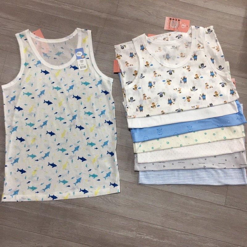 T&DShop (TD028) Áo Ba Lỗ Bé Trai Nhỡ Xuất Hàn,Hàng Dư Xịn.