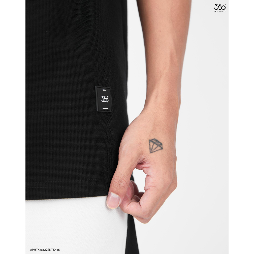 Áo thun nam form rộng phối màu in họa tiết độc đáo thương hiệu 360 Boutique chất liệu cao cấp - APHTK461