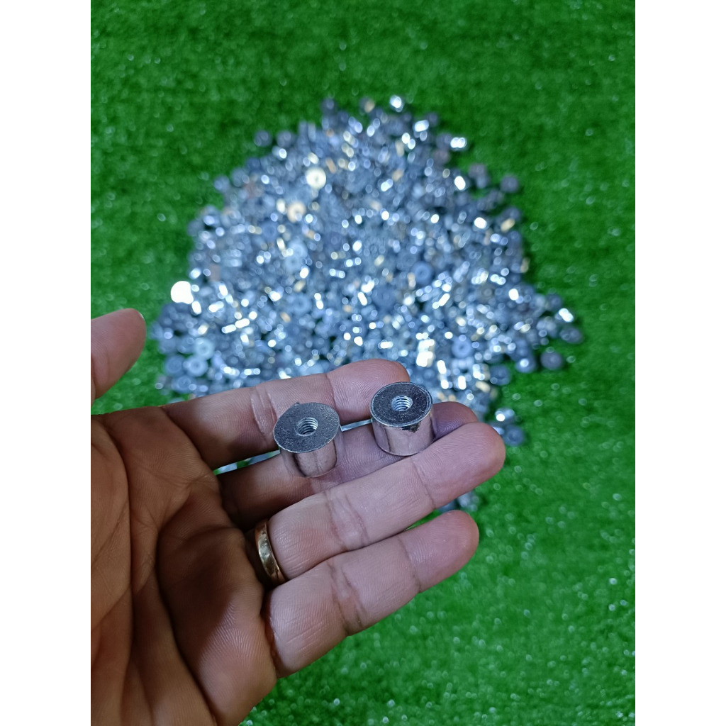 Cục Nhôm -Đóng Gù- Lỗ 6Li -Dành Cho Xe Máy