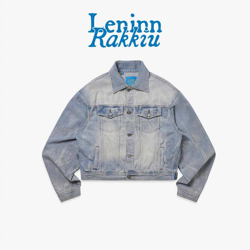 Áo Khoác Bò Unisex Leninn x Rakkiu - M&M BLUE DENIM JACKET