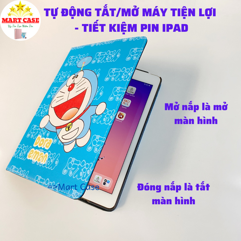 Bao da ipad hình ca hát ngộ nghĩnh ốp ipad Air 1/2/3/Gen 5/6/7/8/9/Pro 10.5...MART CASE