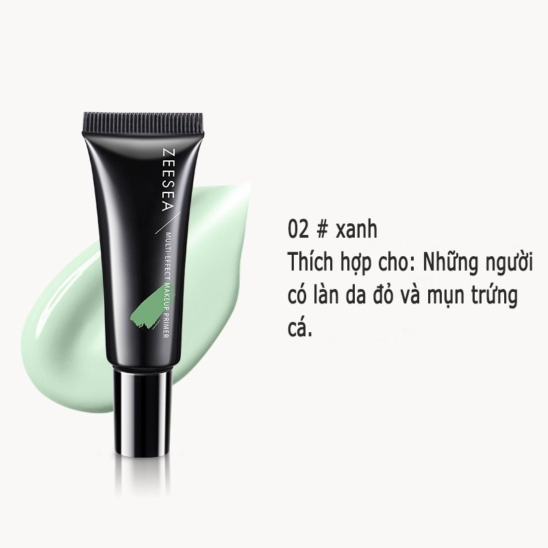 [ZEESEA] Kem Lót ZEESEA Hỗ Trợ Makeup Kiềm Dầu, Nâng Tông, Che Lỗ Chân Lông Làm Mịn Da 30g