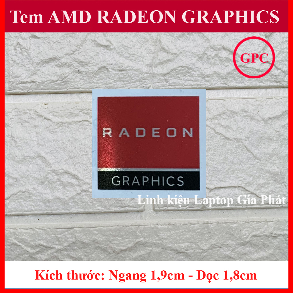 Tem máy tính AMD RADEON GRAPHICS - NEW