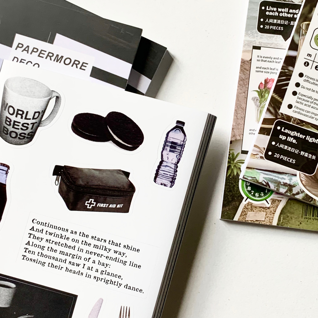 Deco sticker, ảnh PaperMore theo tông màu Art Therapy