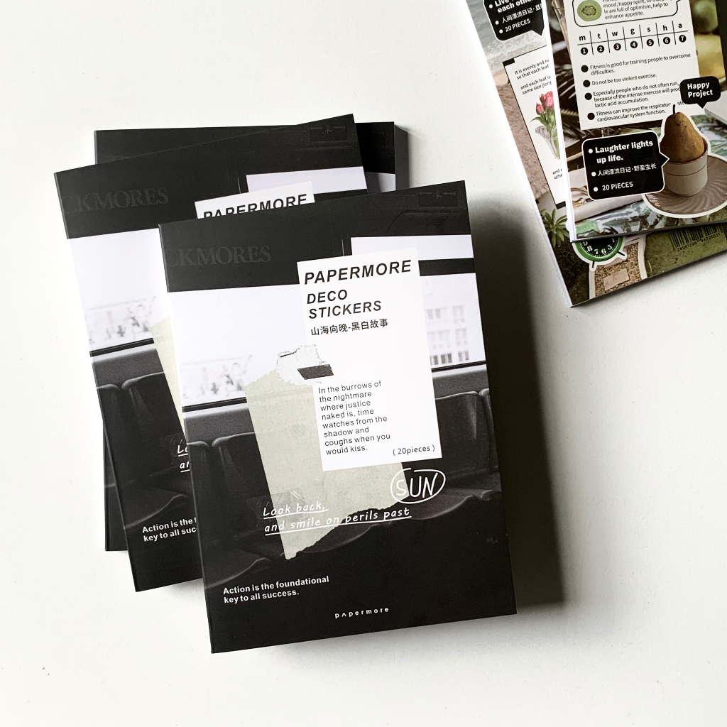 Deco sticker, ảnh PaperMore theo tông màu Art Therapy