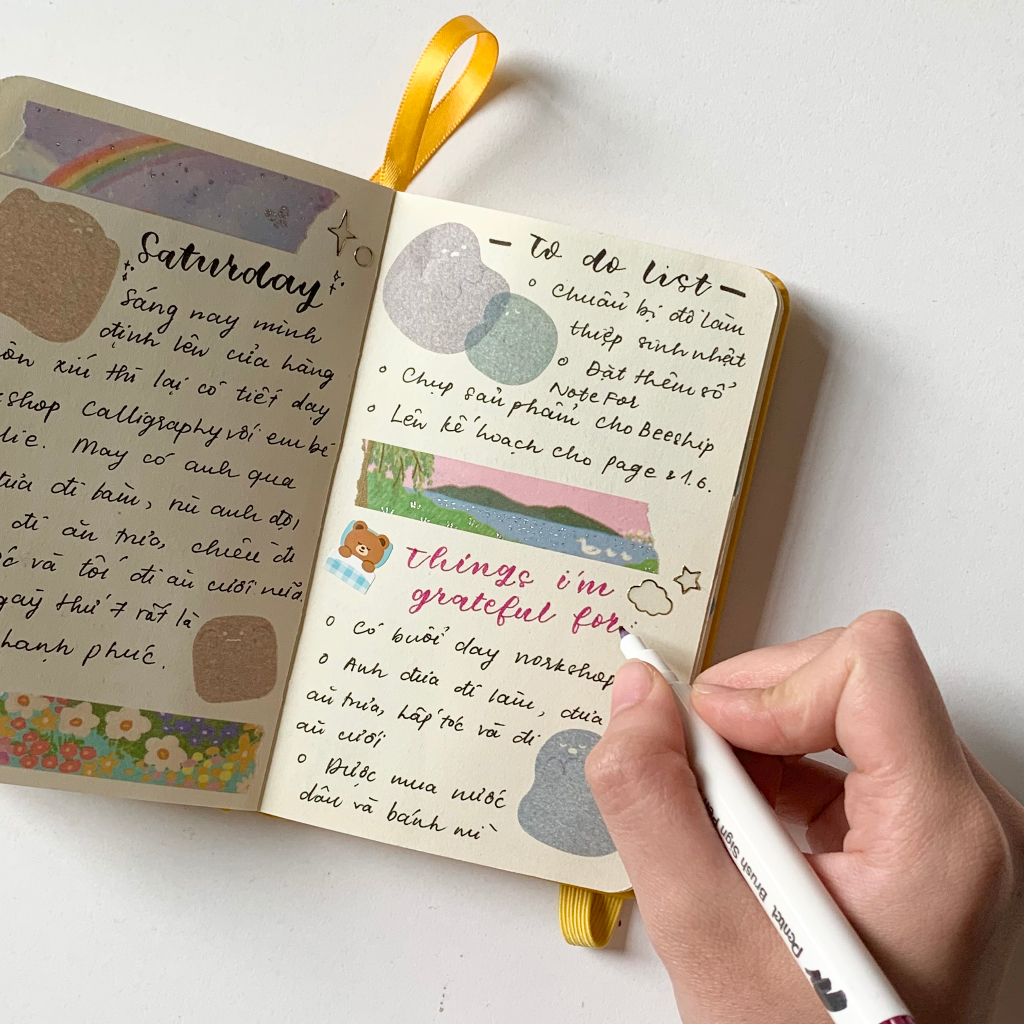 Bút viết thư pháp calligraphy Pentel Brush Sign Pen Twin 30 màu