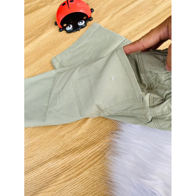 💥 Quần kaki vải co giãn mềm bé trai 24-40kg