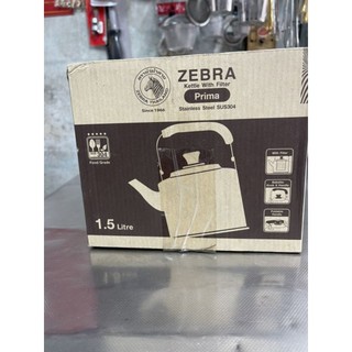 Ấm Inox Zebra Century 1.5L(có lọc trà)