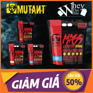 Sữa tăng cân mutant mass xxxtreme 2500 vị cookies 12lbs 5.45kg