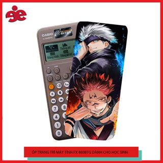 Ốp trang trí Máy Tính Casio FX 880BTG hình Chú thuật hồi chiến- Nhận In Theo Yêu Cầu( KHÔNG PHẢI DECAL)