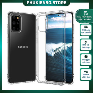 Ốp Lưng Samsung Full Dòng Viền Chống Sốc, Nhựa Dẻo Silicon Trong Suốt( NOTE- S 8/9/10/20 E-U-Plus) Hana Case