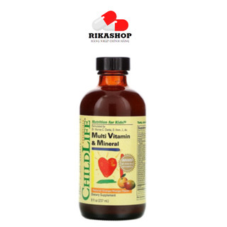 Vitamin tổng hợp cho trẻ từ 6 tháng - 12 tuổi Childlife Multi - Vitamin