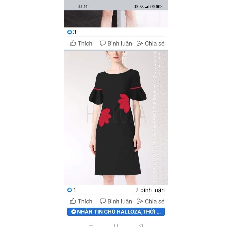 đầm chốt trên live