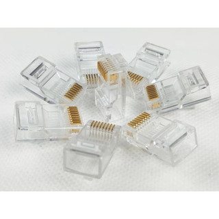 Túi 100 hạt bấm đầu mạng rj45 chuẩn cat5 giá siêu tốt