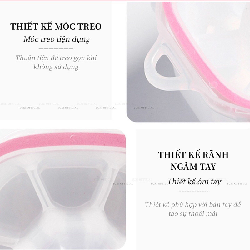 Bát ngâm tay 2 lớp nail - Bát ngâm vuông - Dụng cụ ngâm tay chuyên dụng nail - bát ngâm bàn nail giá rẻ