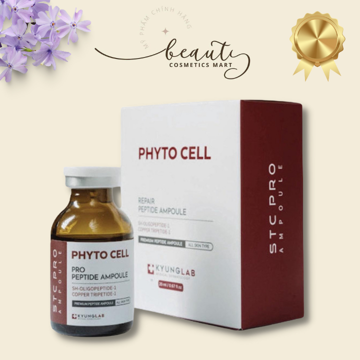 Tế Bào Gốc Tái Tạo Phục Hồi Da Hàn Quốc Kyung Lab Phyto Cell 20ml, Tế Bào Gốc Phyto Cell 20ml Giúp Dưỡng Ẩm Da