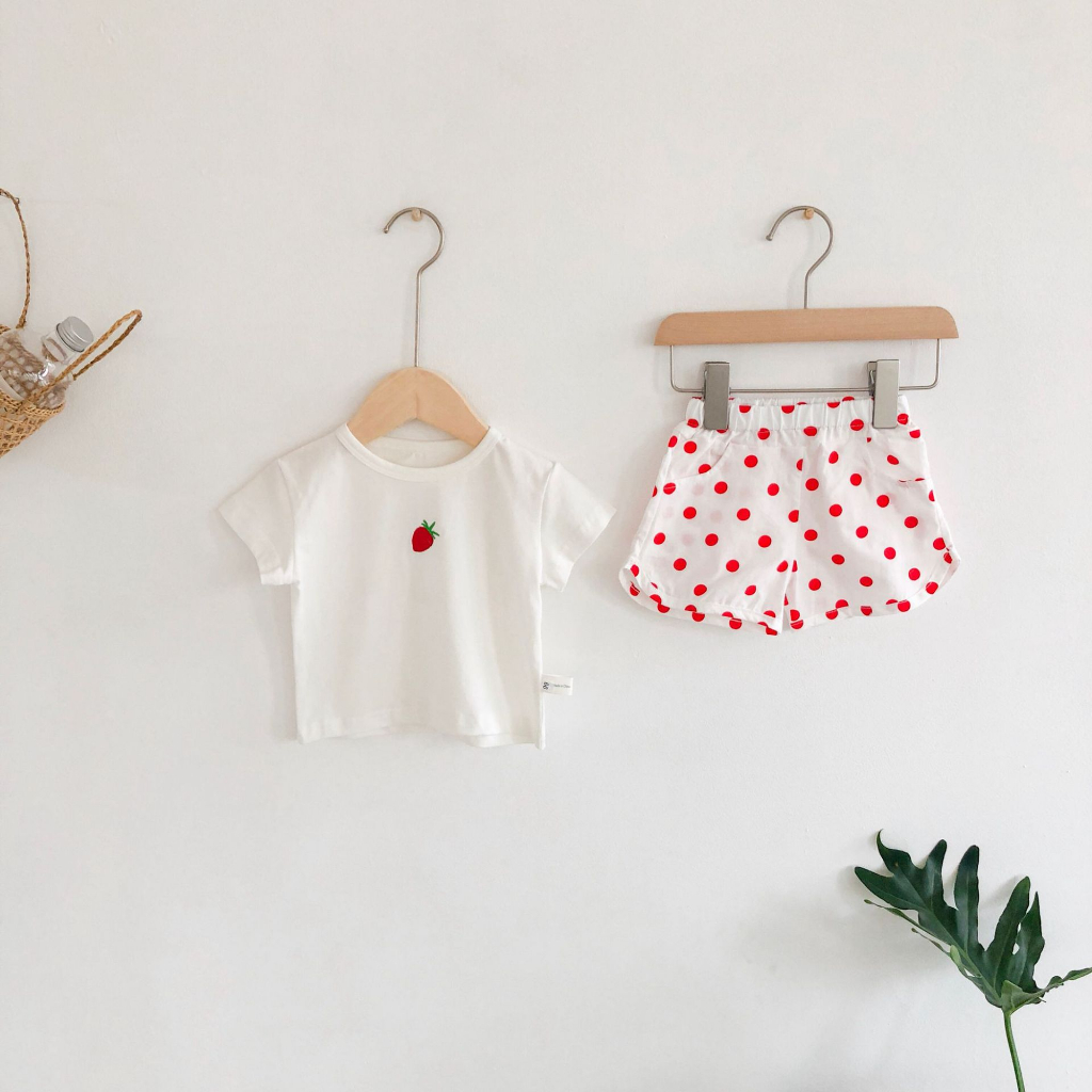 Áo phông trắng cho bé trai bé gái phong cách hàn quốc 5-13kg