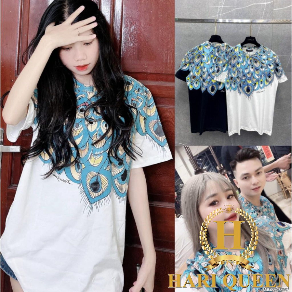 Áo Phông Nam Nữ In Hình Đôi Cánh Trắng Burlon Tràn Cổ Hai Mặt . Áo Cánh Chim Cho Các Boy Phố Đi Chơi Đi Biển Hót 2023#HO | BigBuy360 - bigbuy360.vn