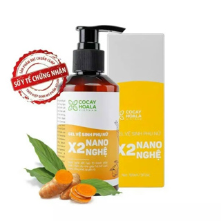 Dung Dịch Vệ Sinh Vệ Phụ Nữ X2 Nano Nghệ Chính Hãng Cocayhoala