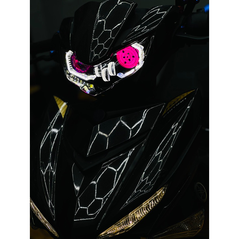 Choá Ex150 new vào sẵn bi titan black 2.0 mini