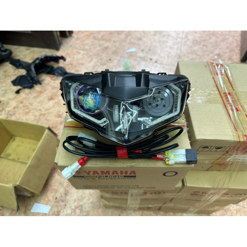 Choá Ex150 new vào sẵn bi titan black 2.0 mini