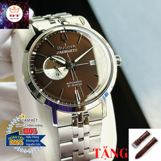 Đồng hồ nam bulova automatic 96b375 chính hãng tặng kèm dây da cao cấp