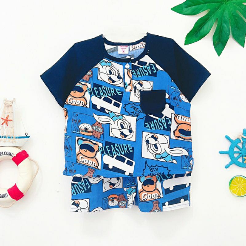 BỘ ĐÙI PHỐI BÉ TRAI - TOLE 2 DA LOẠI 1