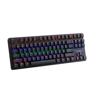 Bàn phím cơ không dây Rapoo V500 Pro Multimode TKL 87 Blue/Red Switch