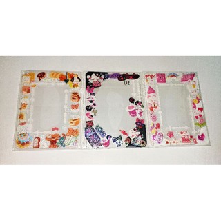 Toploader bảo vệ card thần tượng, Toploader decor sticker