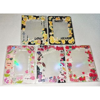Toploader bảo vệ card thần tượng, Toploader decor sticker