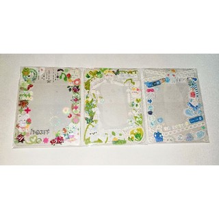 Toploader bảo vệ card thần tượng, Toploader decor sticker