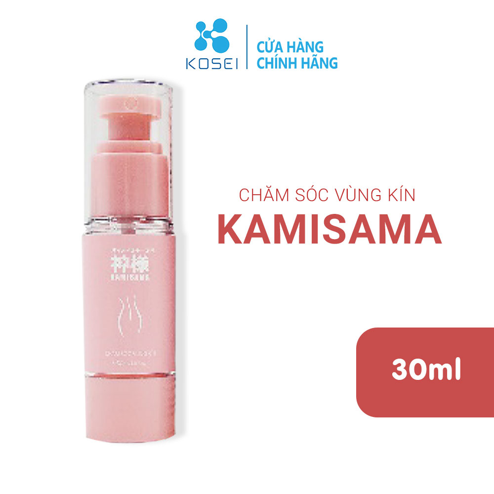 Xịt chăm sóc vùng kín Kamisama chai 30ml khử mùi, cấp ẩm và làm sáng da - KOSEI