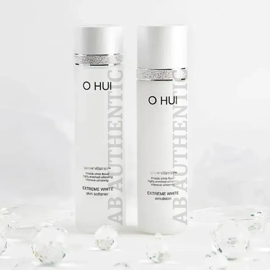 Nước hoa hồng OHUI dưỡng trắng Extreme White Skin Softener 150ml - AB AUTHENTIC