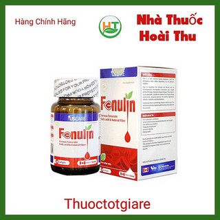 [ Chính hãng] Viên uống bổ máu Fenulin - Không gây táo bón ( Nhập khẩu Canada )