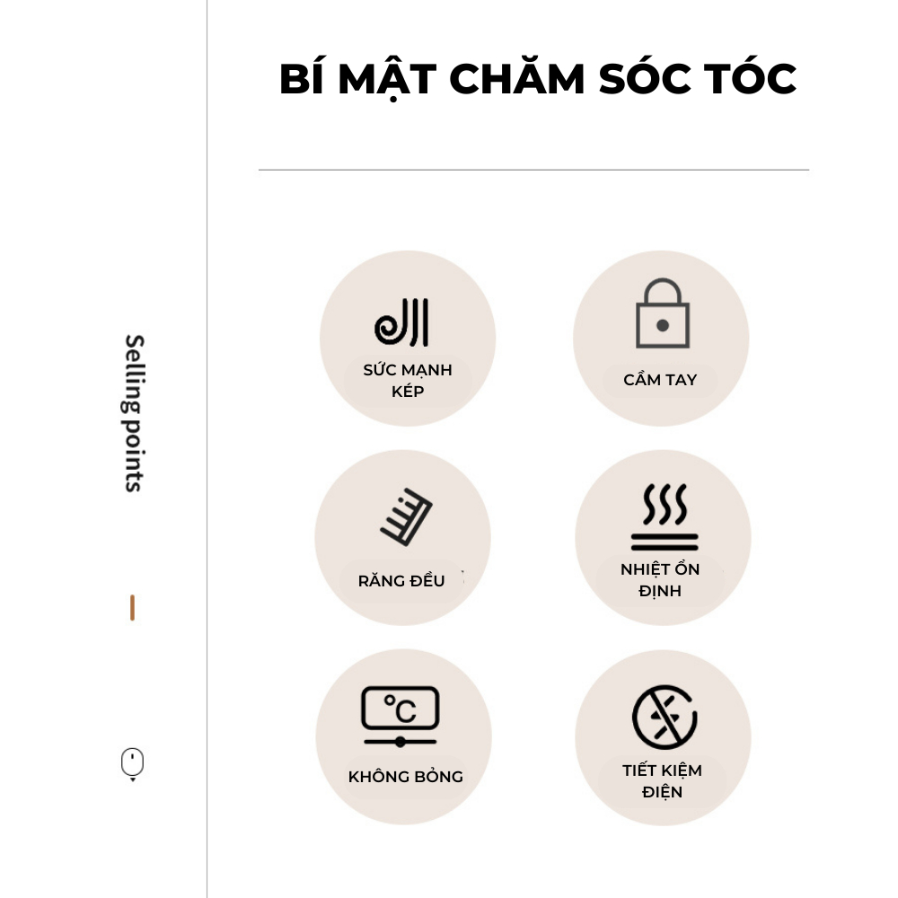 Lược điện ion âm chải thẳng tóc, uốn duỗi tự nhiên, Lược điện cao cấp mẫu mới 2023 chống bỏng, màn LCD hiển thị nhiệt độ
