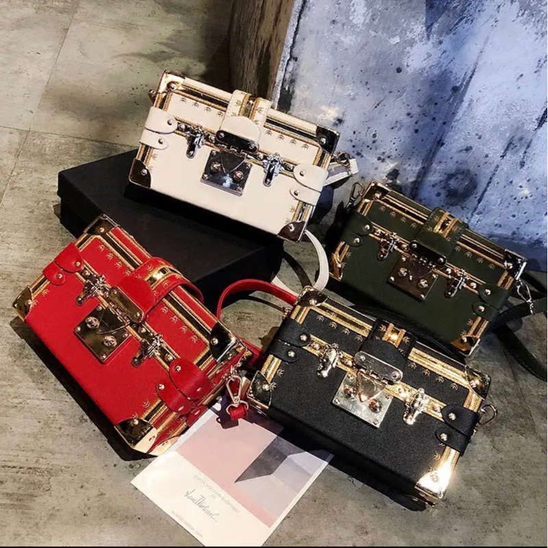 (Full Box) Túi Đeo Chéo Nam, Nữ Độc Quyền Nhà Lux Bags, Cao Cấp V - 03