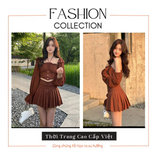 Bộ đồ áo voan Hollin nữ mùa hè 2025 mới , set hot girl thiết kế gợi cảm siêu hot