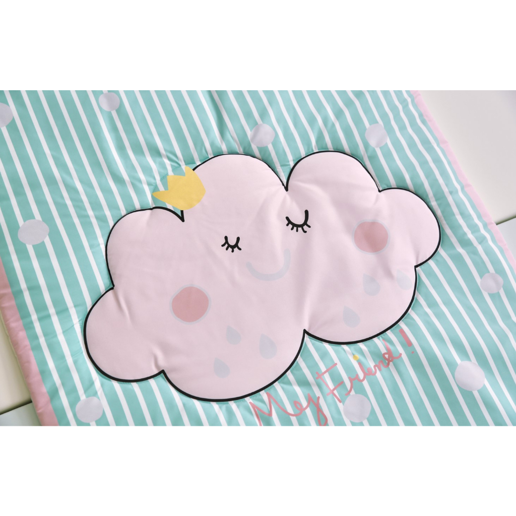 Thảm chống thấm cho bé  siêu thấm hút thông thoáng nhập khẩu Bonitabebe HQ