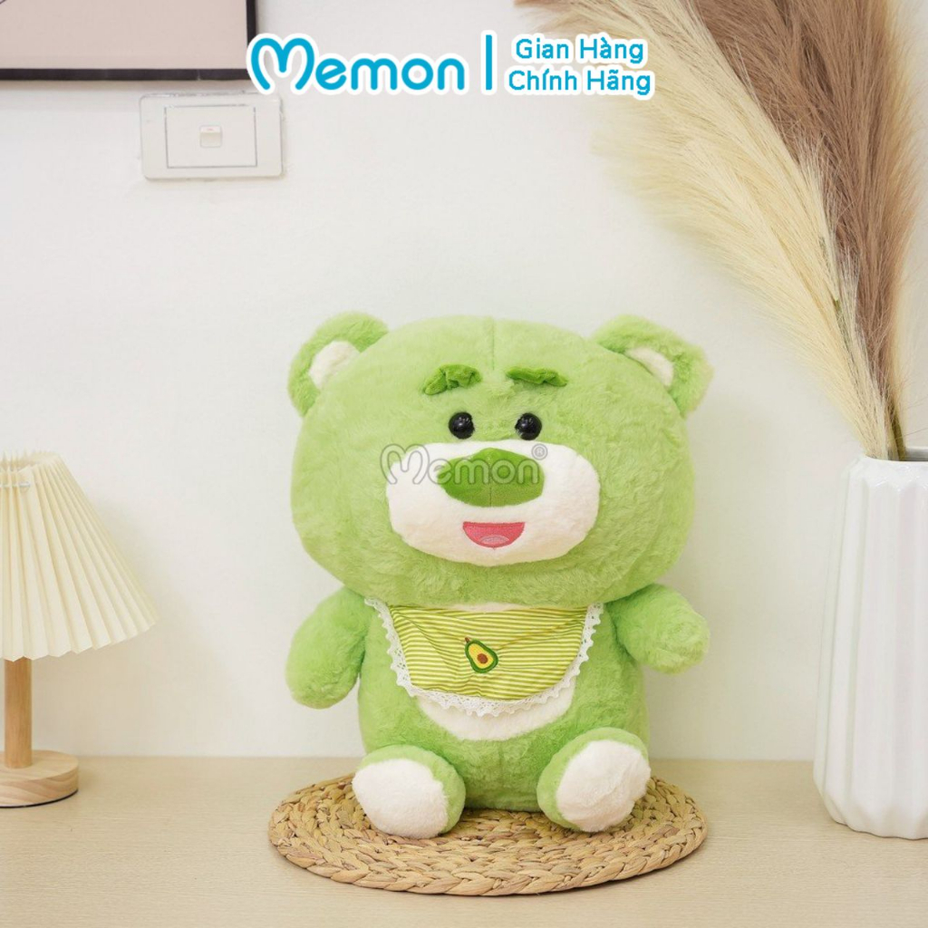 Gấu Bông Lotso Huggin Bear Baby Đeo Yếm Cao Cấp Memon