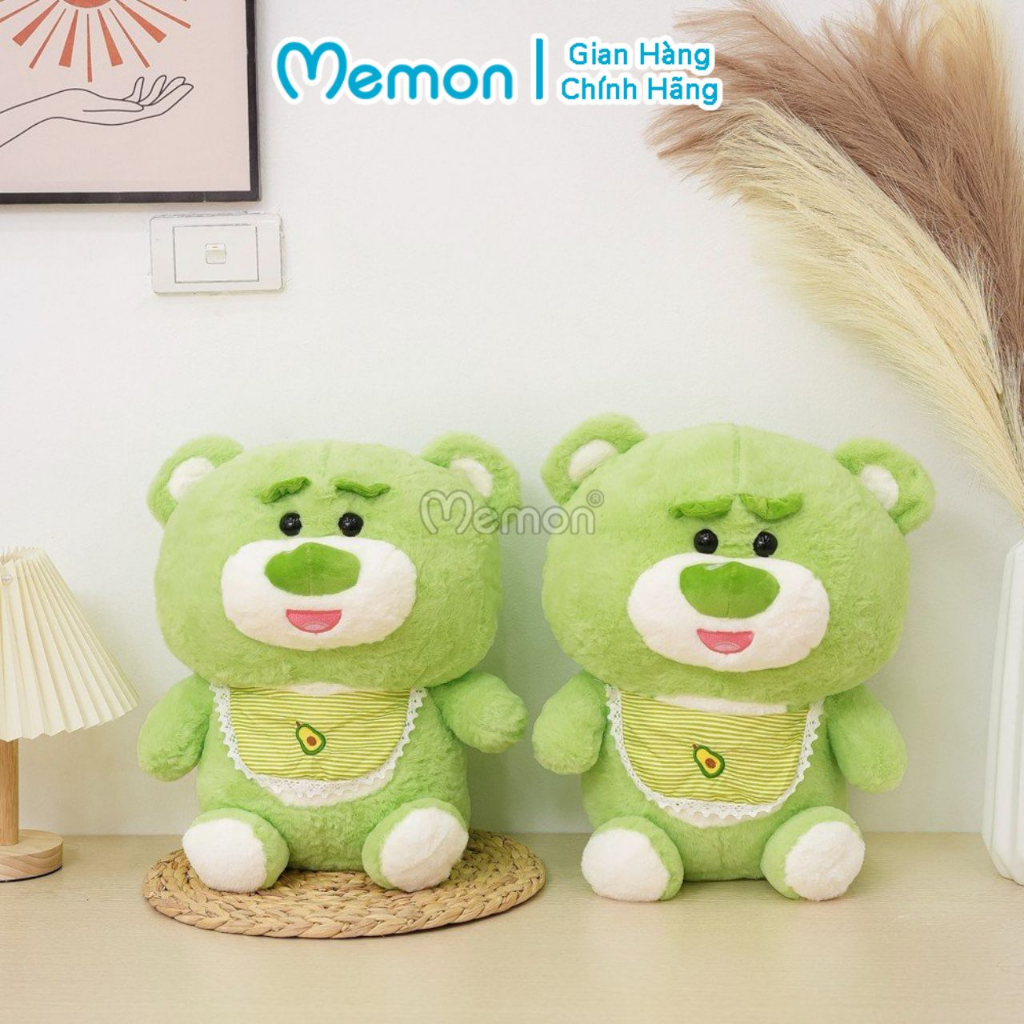 Gấu Bông Lotso Huggin Bear Baby Đeo Yếm Cao Cấp Memon