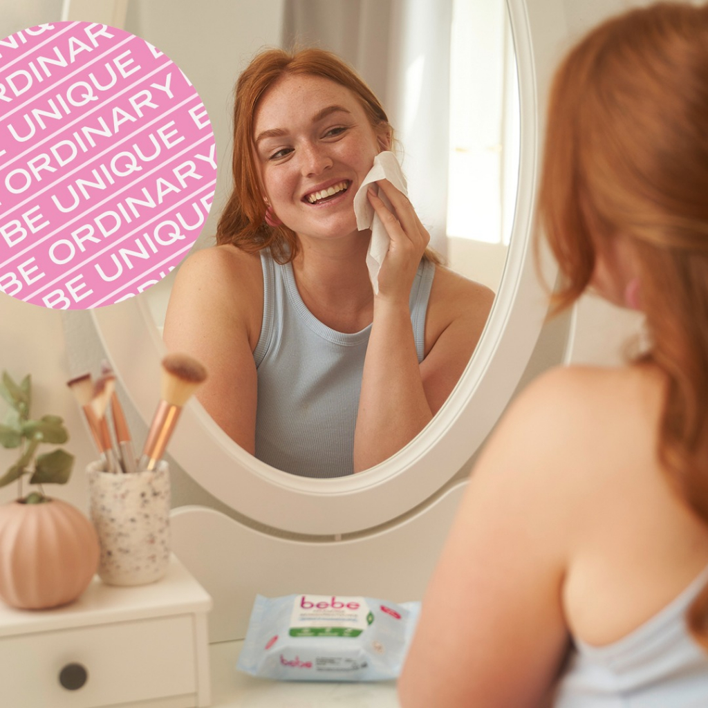 Khăn giấy tẩy trang Bebe - hàng Đức