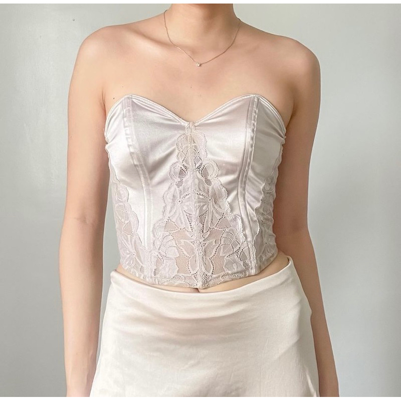 Áo corset cúp nhọn 2hand