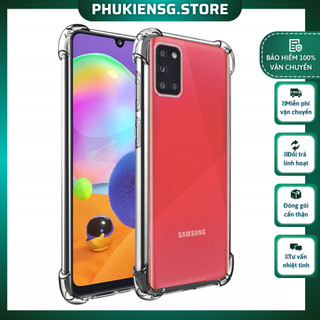 Ốp lưng Samsung Galaxy A10/A10S/A20/A30/A50/A50S/A70/A01/A11/A20S/A21S/A51/A71/J7P nhựa dẻo chống sốc- Trong suốt