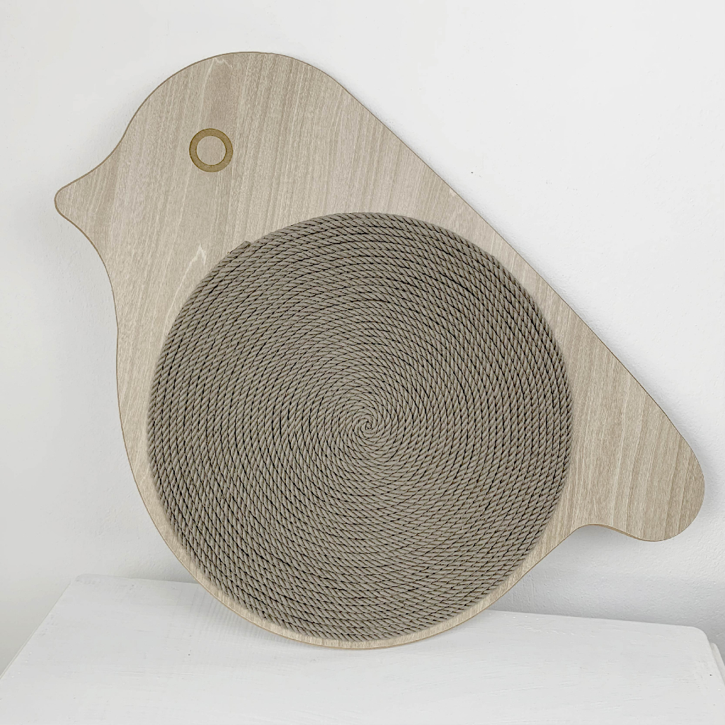 Bàn cào thừng mèo cào móng siêu bền - BCM Chim sẻ  50*60