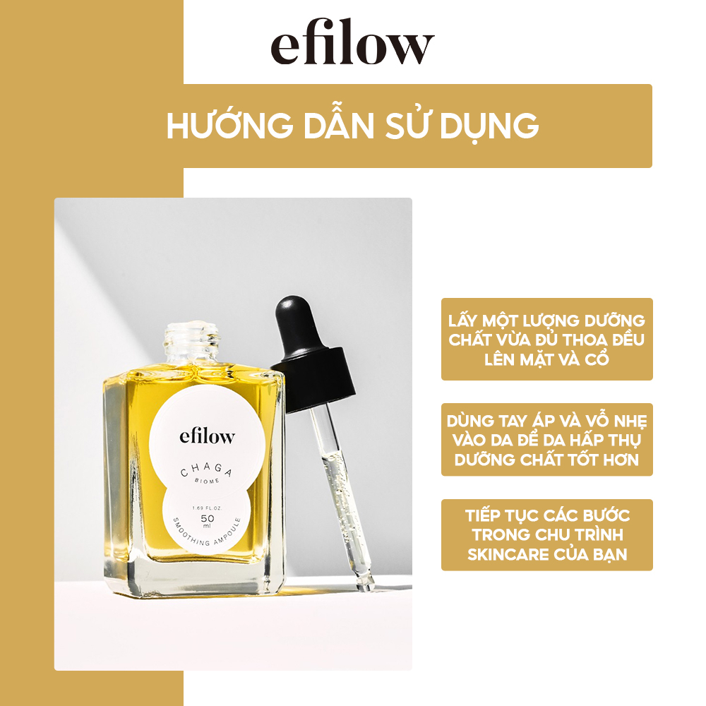 TINH CHẤT DƯỠNG DA, CHĂM SÓC LÀN DA EFILOW AMPOULE