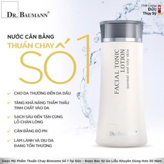 Nước Dưỡng Cân Bằng Da Dr Baumann Facial Tonic Lotion Normal and Oily Skin 200 ml