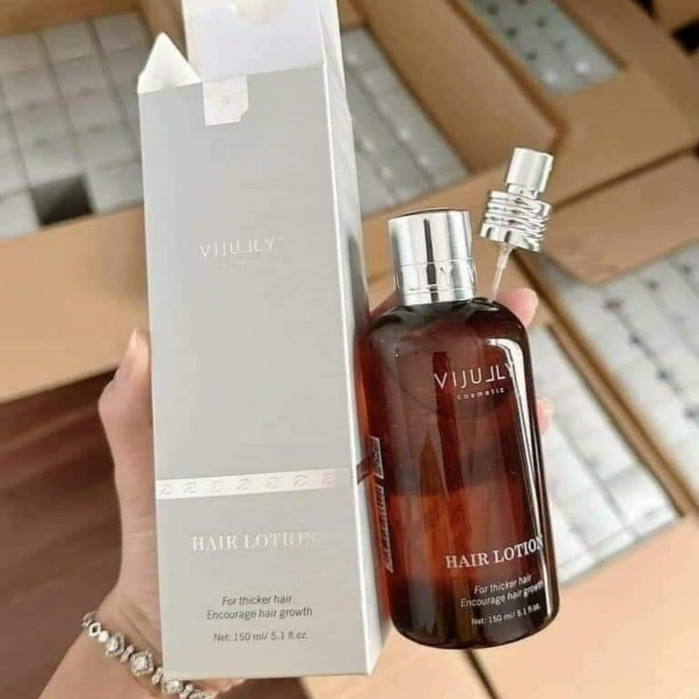 Xịt Kích Thích Mọc Tóc Tinh Dầu Bưởi Vijully Cosmetic 150ml Chính Hãng Sịt Bưởi Ngăn Rụng Mọc Tóc Nhanh Dài Sau 2 Tuần